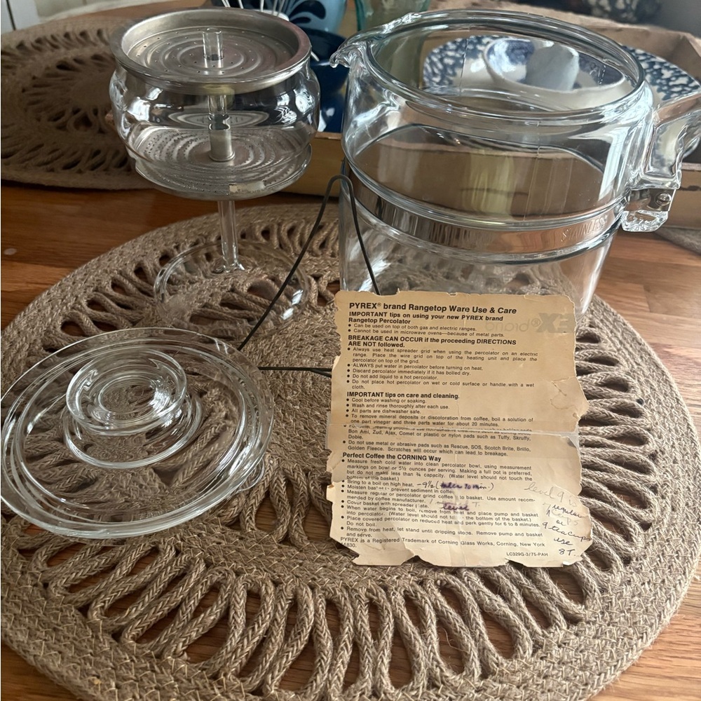 Pyrex Rangetop Ware Use & Care Guide